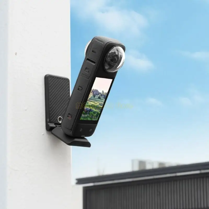 F62C Магнитный кронштейн на 180 ° Регулируемый складной подставка для настольных компьютеров для кармана 3