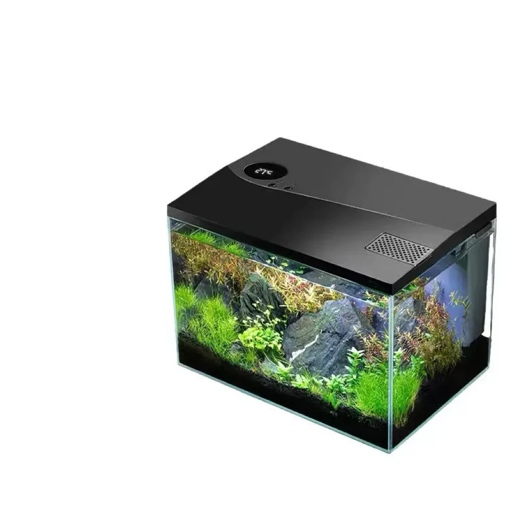 

Fish tank ultra White Glass Fish tank Accessories Fish tank Home Living Room Seawater Aquarium DWA010019