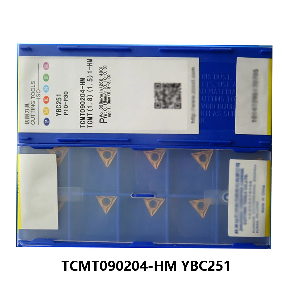 

Original TCMT090204-HM YBC251 TCMT 0902 090204 TCMT0902 Carbide Inserts Turning Tool Lathe Tools CNC Cutter