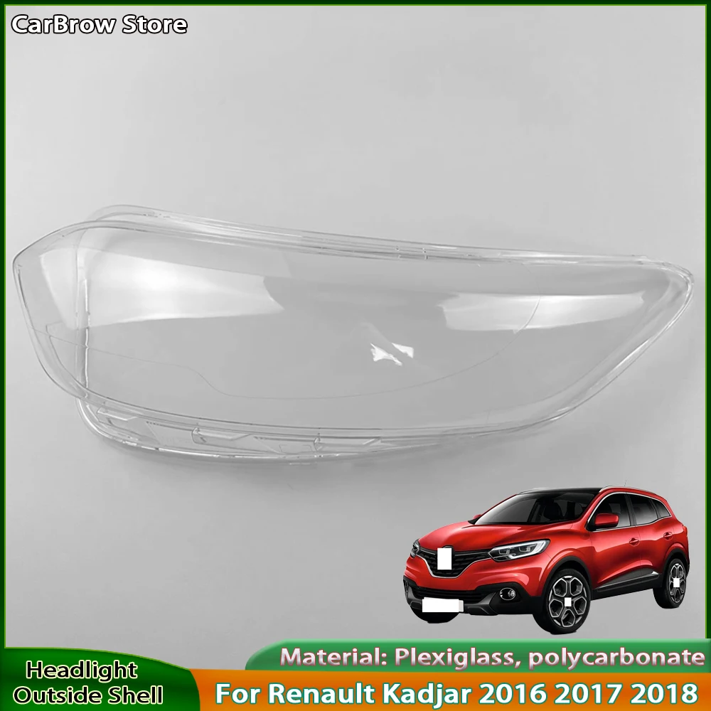 

Replace The Original Lampshade For Renault Kadjar 2016 2017 2018 Front Lamp Shade Headlight Mask Shell Transparent Cover Lens