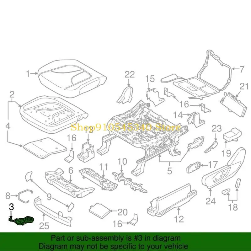 U2ja stoelblazer Motor Ted Fan Du5z19n550d Vervangingsaccessoire