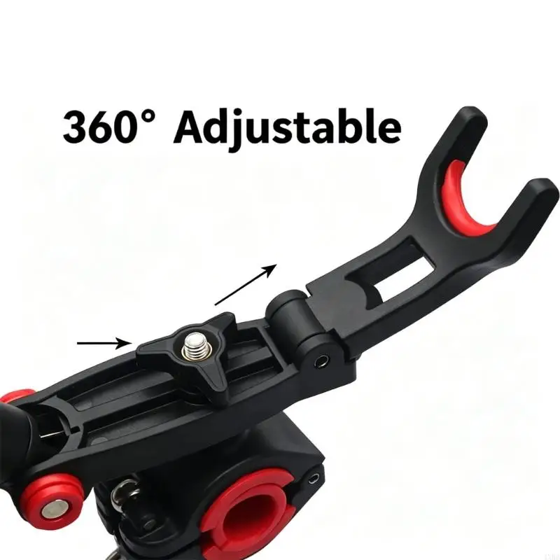 Marine Fishing Rod Holder Mounted with 360 Degree Adjustable Head, Synthetic Body and Metal Fasteners for On Water 4XBB