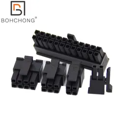 3pcs Molex 3.0mm Pitch Small 5557 Plug MX3.0 6Pin 8Pin Male Connector Housing Double Row 43025 Rubber Shell 6P 12P 16P Terminals