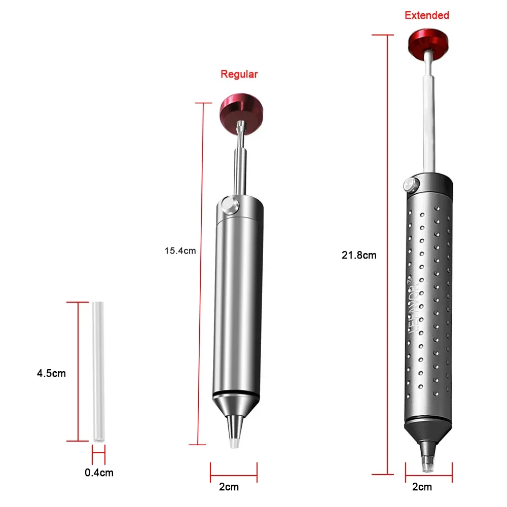 

Instrument Neutral Solder Tool Manual Vacuum Suction Gun All Aluminum Alloy Strong Tin Sucker
