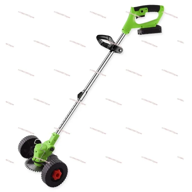 Small lithium battery lawn mower lawn mower household garden trimmer  handheld rechargeable