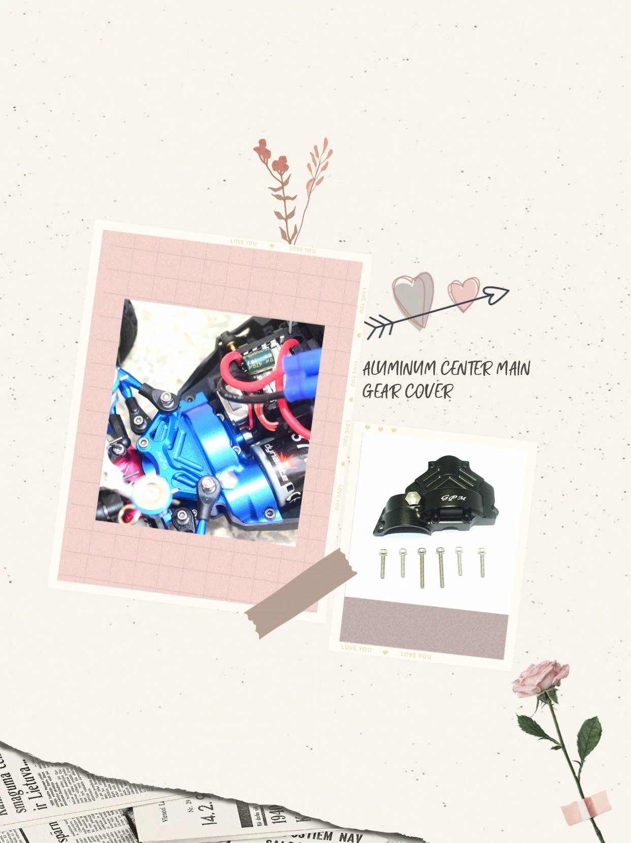 

Алюминиевая центральная крышка основного механизма для осевого грузовика 1/18 Yeti Jr Score Trophy