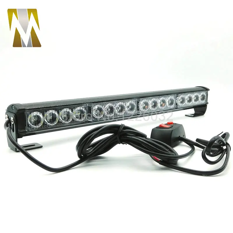 

16-светодиодный стробоскоп высокой мощности, мигающий, полицейский, аварийное предупреждение, пожарная вспышка, автомобильные фонари, желтый, белый, синий, красный, зеленый