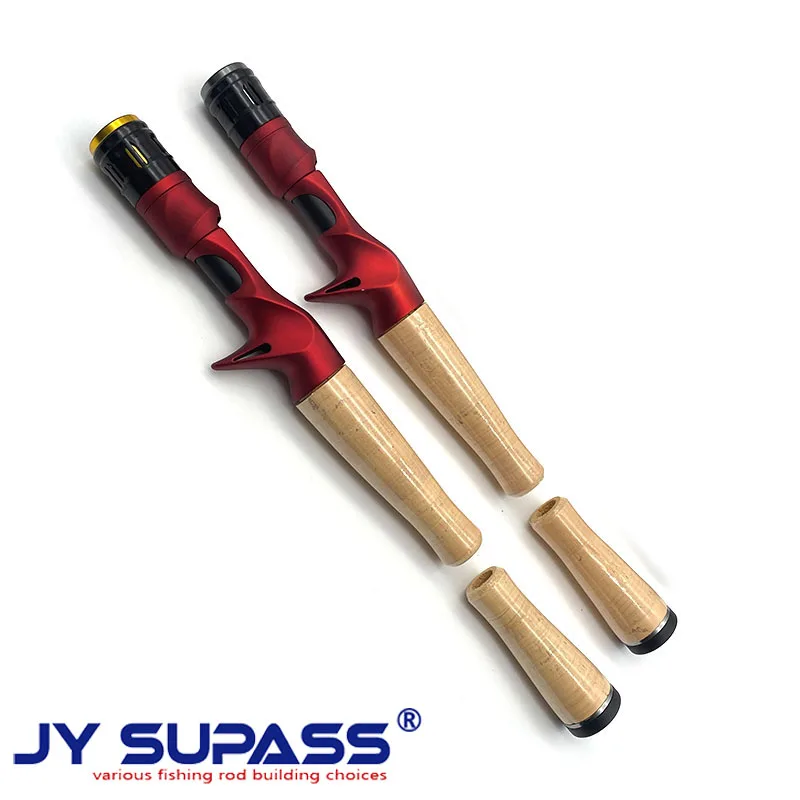 JY SUPASS ACS fishing rod building kit casting reel seat Fishing Rod Cork Handle Use To DIY Fish Rod Building and Repair