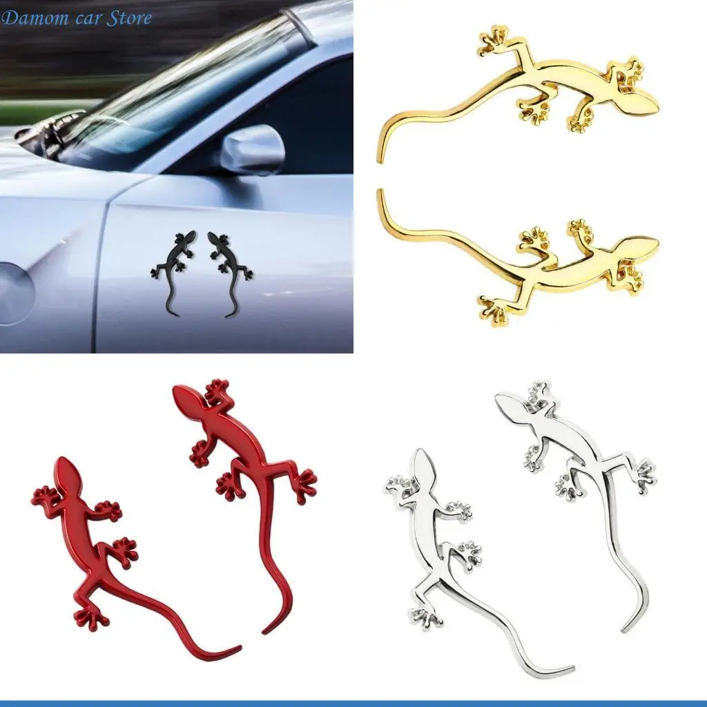 

A2UC упаковка из 2 Geckes Decals Metal Auto Sticker