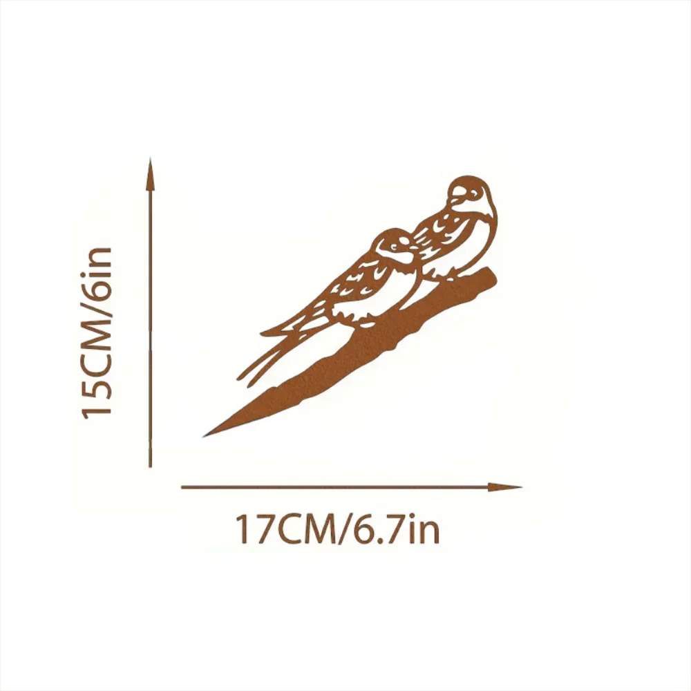 Elegant Metal Swallows Decoration – Sophisticate Your Home. Graceful for Rustic and Birds. Elegant ‘Birds of a Feather