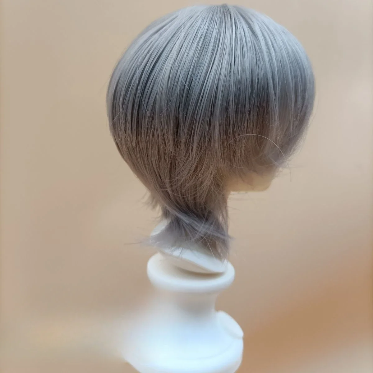 New 1/3 1/4 1/6 1/8 Doll's Wig for Bjd Doll Embryo Hair Uncut Bangs Girl Toys Dress Up Play House Doll Accessories, No Doll