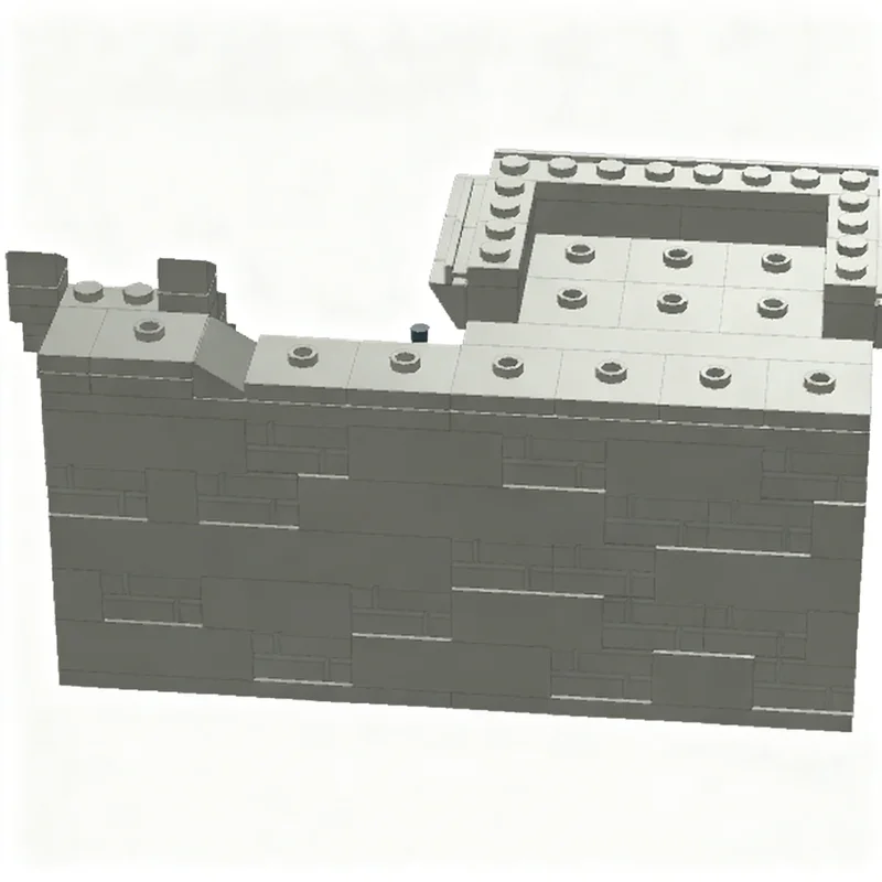 ตัวต่อ MOC Star Battle Imperial Republic Outpost 163 ชิ้น ของเล่นแบบประกอบสถาปัตยกรรม ของเล่นเสริมพัฒนาการ ของขวัญคริสต์มาสสำหรับเด็ก