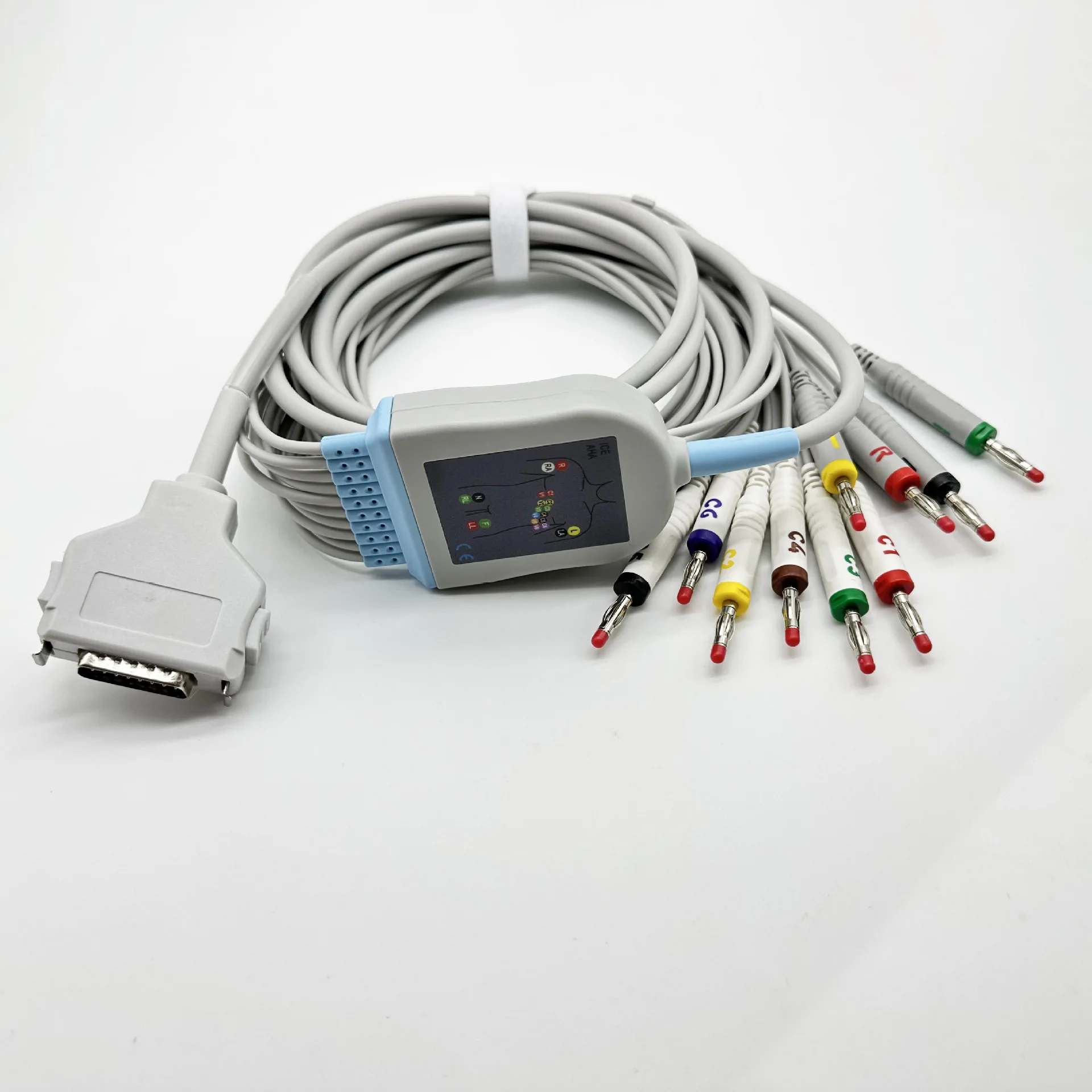 

Совместим с расходными средствами для мониторинга проводов ЭКГ FukudaDenshs FX-2111/FX-3010