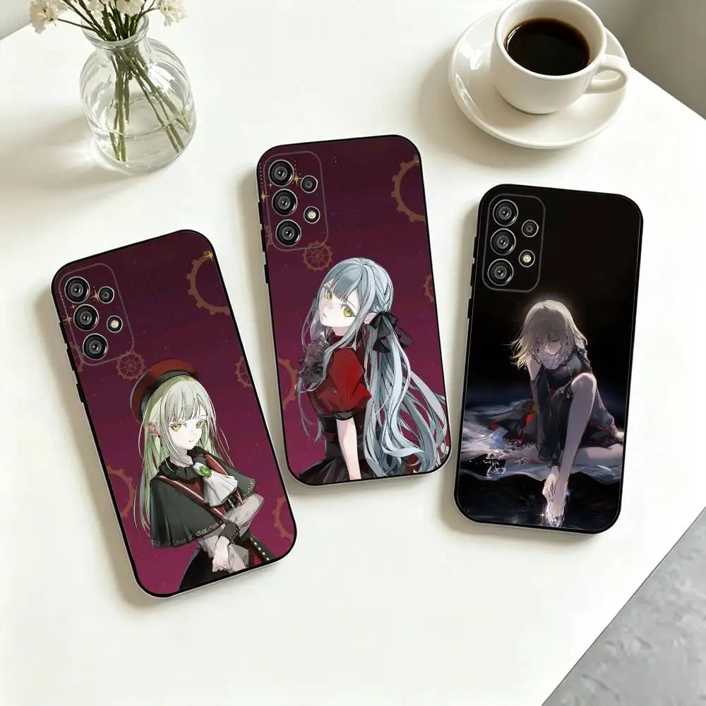 Ave Mujica-S BanG Dream Phone Case For Samsung S25,S24,S21,S22,S23,S30,Ultra,S20,Plus,Fe,Soft Silicone Black Cover Gift