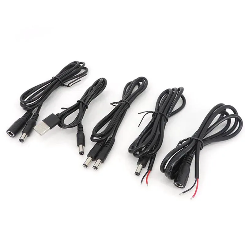 2Pin Dc Usb Male To… - image