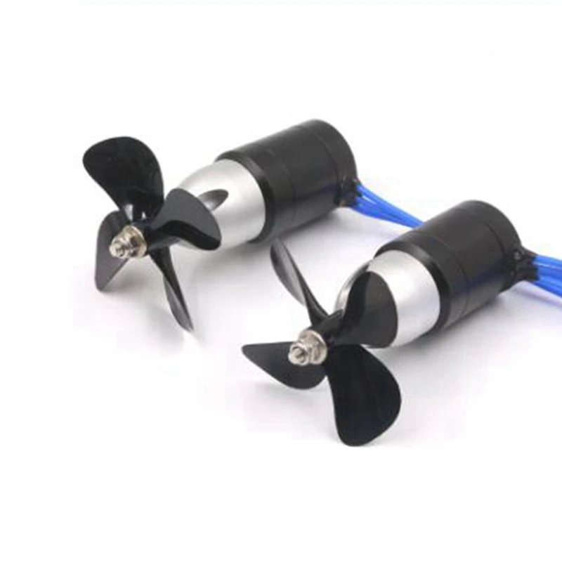 2 sztuk Ipx8 wodoodporny podwodny Thruster 2838 350Kv 2.4Kg ciąg bezszczotkowy silnik z 55Mm 60Mm śmigło-Cw i Ccw