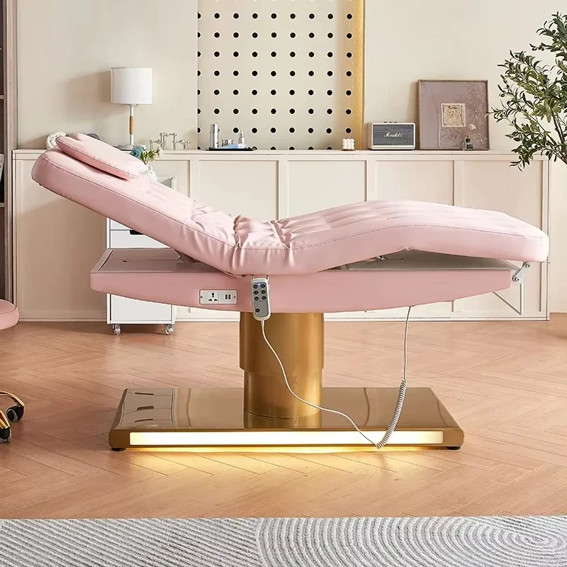 

High-Grade Electric Injection Beauty Bed Automatic Lifting Multi-Functional Tattoo Bed for Beauty Salon Special Medical Use