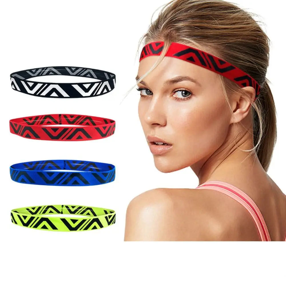 

Elastic Sport Headbands High Quality Breathable Fabric Sweat Absorption Sweatband Quick Drying Running Hair Band Men Women