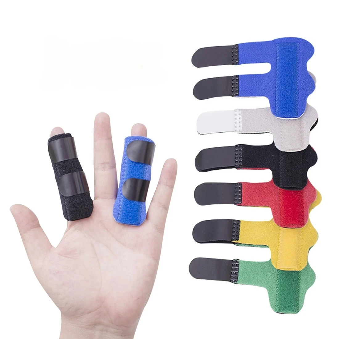 1/3 Stück verstellbarer Fingerschutz-Schutzgurt, weiche, bequeme Fingerpufferhülle für Sport, tägliche Arbeit, Haushalt, Handpflege A