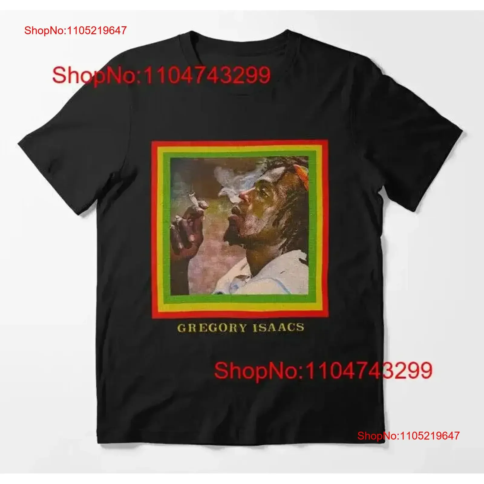 Mr Isaacs Classic T Shirt Gregory Jamaican Reggae Greats Night Nurse vintage Washed Casual Breathable Comfortable vintage