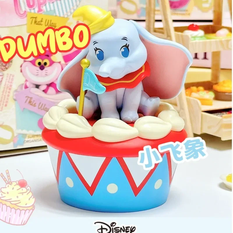 Miniso Disney Cake Storage Box Series Marie Bunny Thumper Lucifer Dumbo Pongo Anime Figure Model Desktop Collection Kawaii Toys