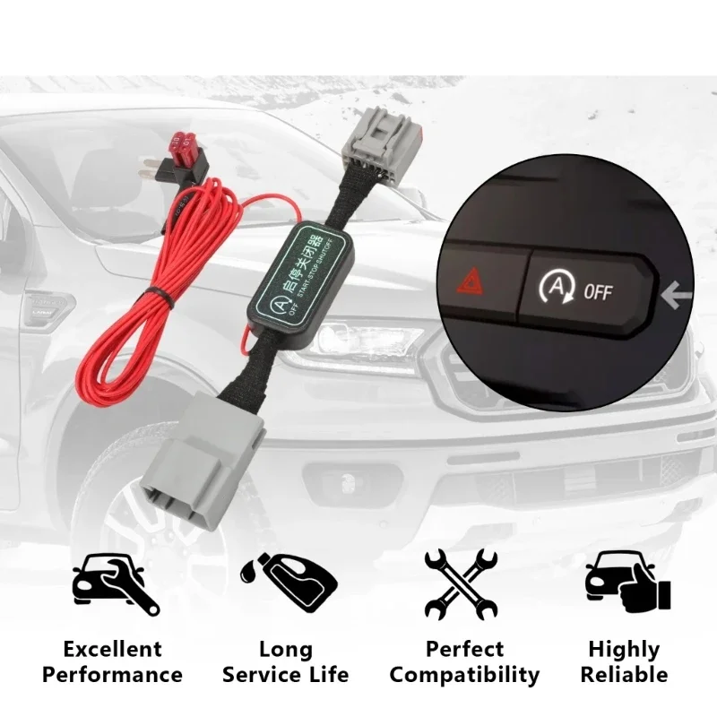Automotive Engine Idles Start Stop Control Eliminators Override Module for Preference Choice Drive Without Interruptions D7YA