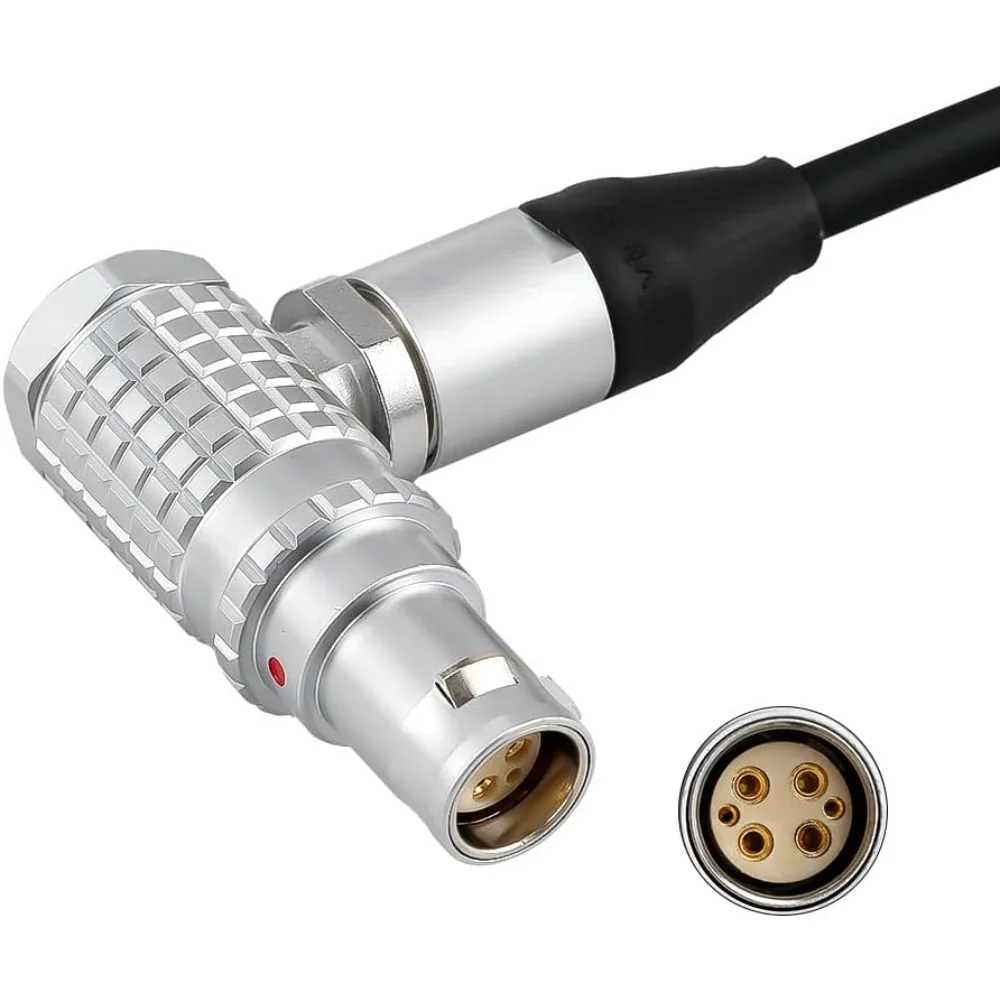 

Alvin’s Cables RED DSMC3 Right Angle 6 Pin 12V 3A Universal Plug Charger for DJI Ronin 4D, with UK EU AU US Plugs 2m/6.6ft