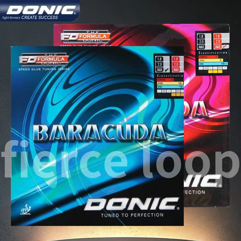 

Genuine DONIC table tennis rubber BARACUDA professional friction loop back rubber 12080 MAX