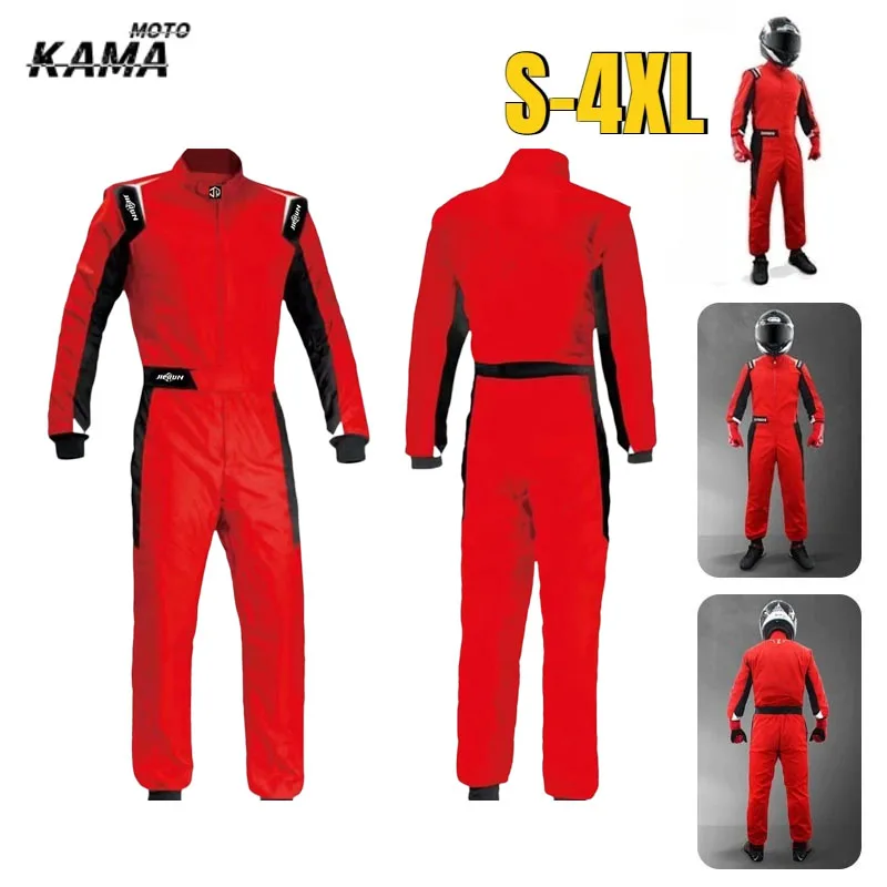 

Adult Racing Suit Kart Jumpsuit Racing Waterproof ATV Resistant Off-road Jacket Composite Fabric Go-kart Suits Quick Dry
