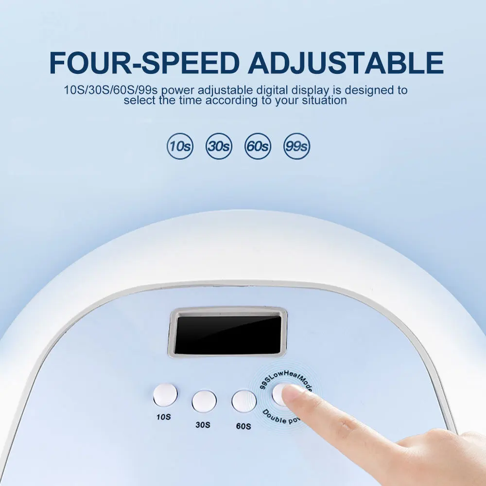 36 LED's nageldroger UV-lamp voor nagels Gellakmachine Licht Professionele nagelkunstaccessoires Uithardende gel Teennageluitrusting