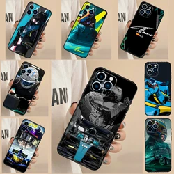 F1 Racing Fernando Alonso Phone Case For iPhone 16 15 11 13 12 14 Pro Max 13 Mini 7 8 14 Plus XS Max X XR Cover