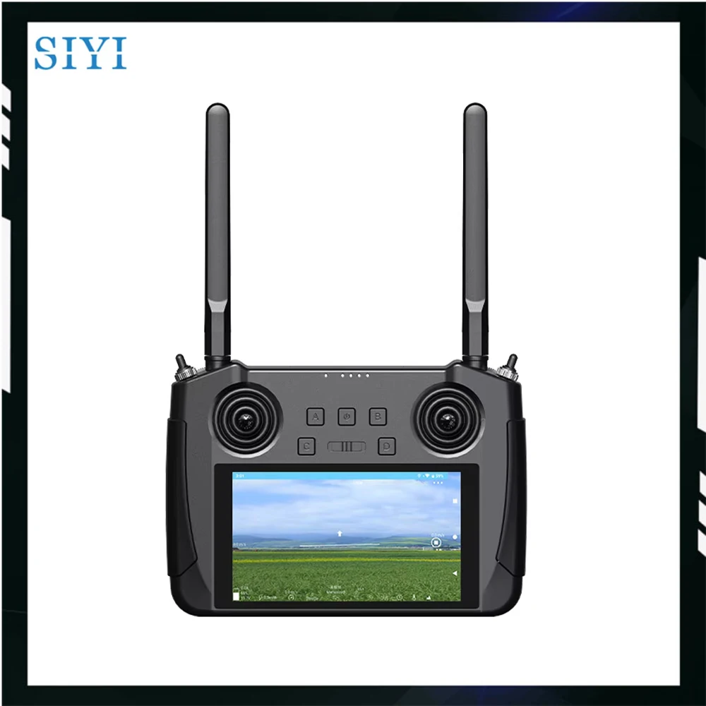 SIYI MK15 Mini HD Handheld Agriculture Smart Controller with 5.5 Inch LCD Touchscreen 1080p 60fps FPV 180ms Latency 3.5KM CE FCC