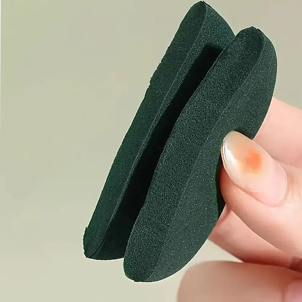 7 قطعة وسادة هوائية نفخة رطبة وجافة قابلة لإعادة الاستخدام نفخة إسفنجية للسائل والكريمة والأساس والبودرة أداة ماكياج مع حقيبة للتخزين