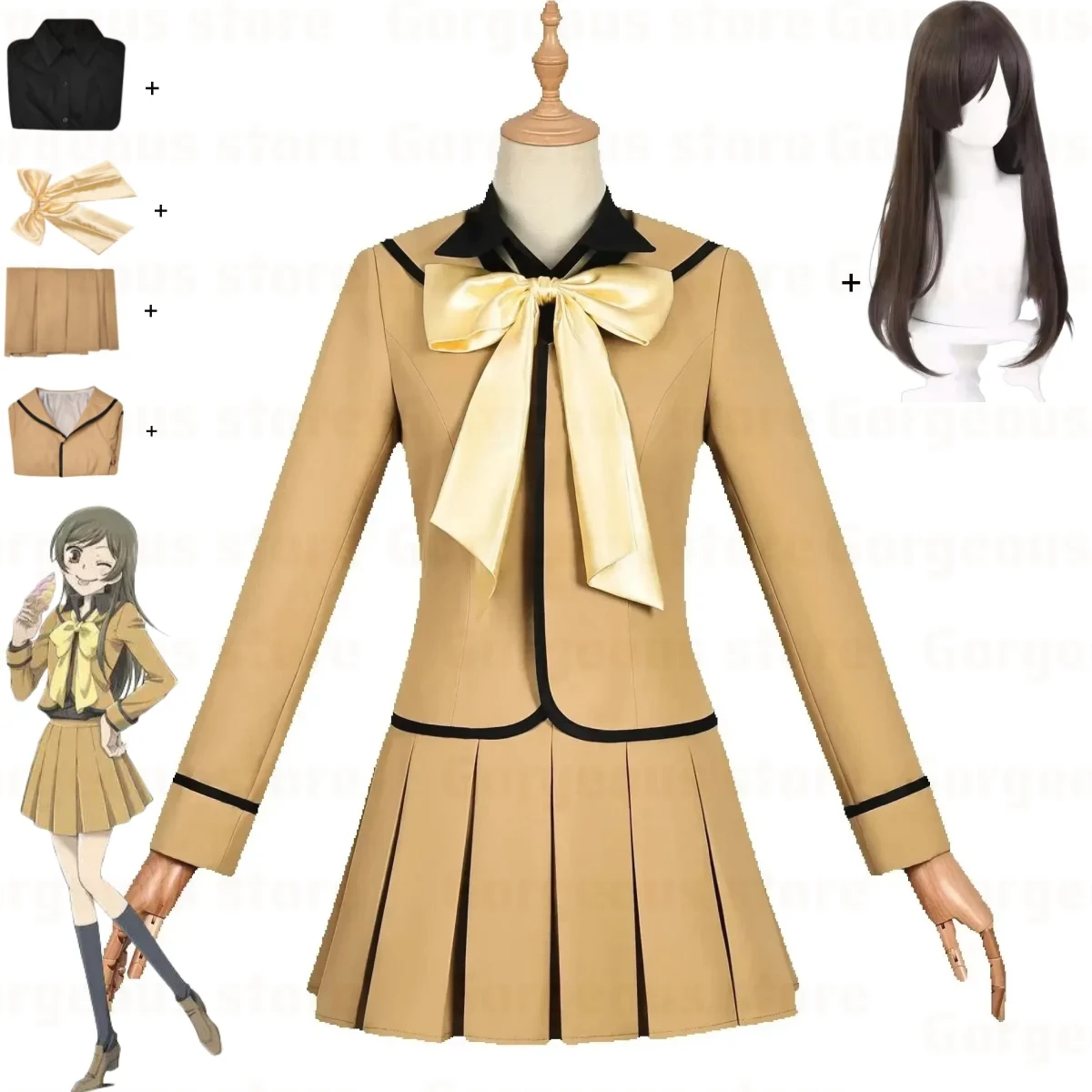 Anime Cosplay Kiss - Costume de cosplay Anime Kamisama Love