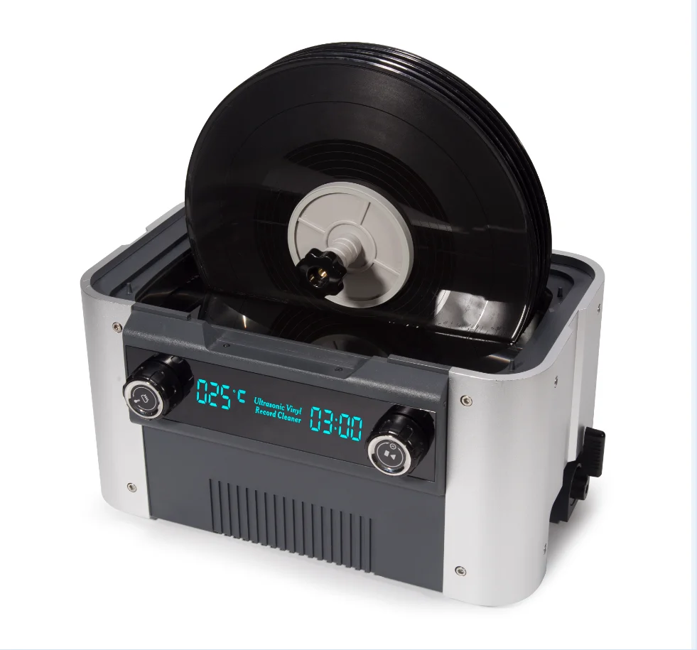 6L Professional Ultrasonic Vinyl Record Cleaner Auto Drying Opera House Supply High Quality for Auto Vinyl Cleaning