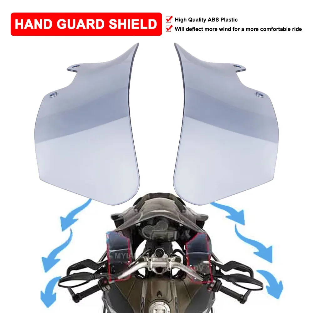 

Motorcycle Hand Guard Shield Wind Deflector Windshield Windscreen For BMW R1200GS Adventure K51 R 1200 GS R1200 OC ADV 2004-2012