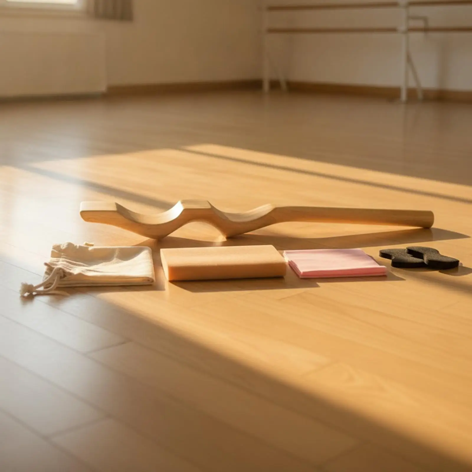 New Zealand Pine Foot Arch Trainer Ballet Stretcher with Carved Lever Design and Resistance Band for Dancers Shoe Size 30 45
