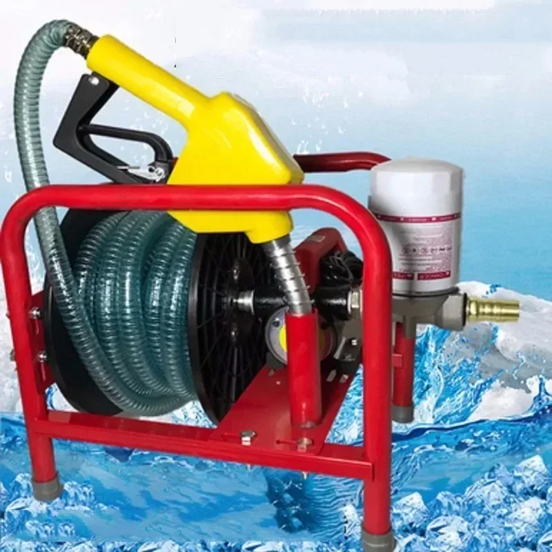 

Hot SalesHot SalesRU Diesel Electric Pump 12V/24V/220V Volt Pump Self-priming Pump High Power Refueling Gun Metering Refueling M