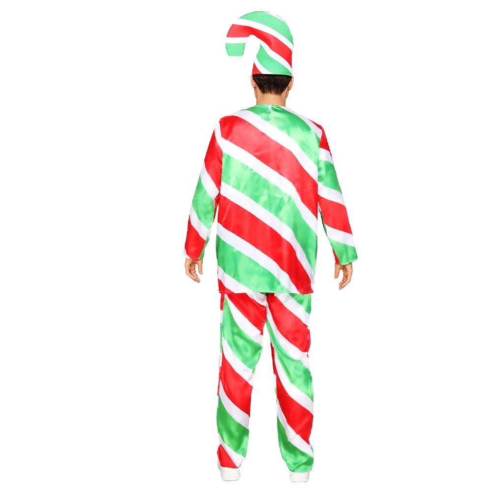 Nuevo Divertido bastón de caramelo para Cosplay, disfraz de Navidad, accesorios para actuaciones