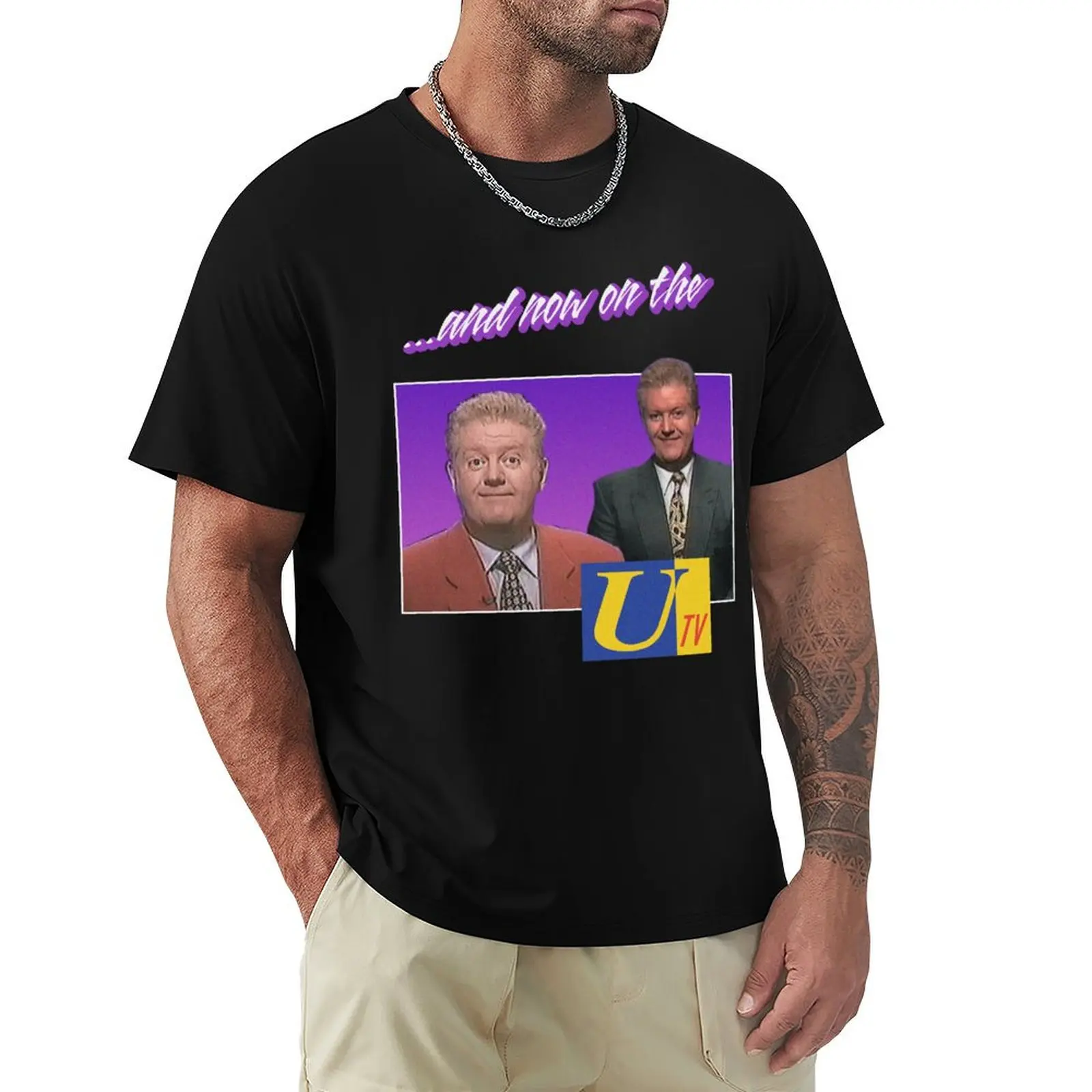 Julian Simmons UTV Retro 90s T-Shirt Lightweight Gym Training T-Shirt
