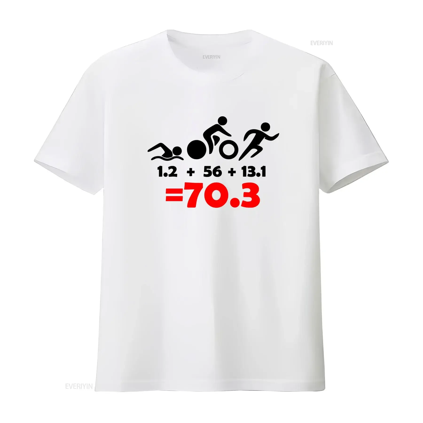 Triathlon Distances 70 3 Half Iron Distance T Shirt Tri Birthday Man Top vintage Washed Stylish Top For Everyday Wear Casual