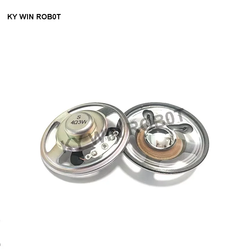 

2pcs/lot New Ultra-thin speaker waterproof 4 ohms 3 watt 3W 4R speaker Diameter 57MM 5CM thickness 13MM