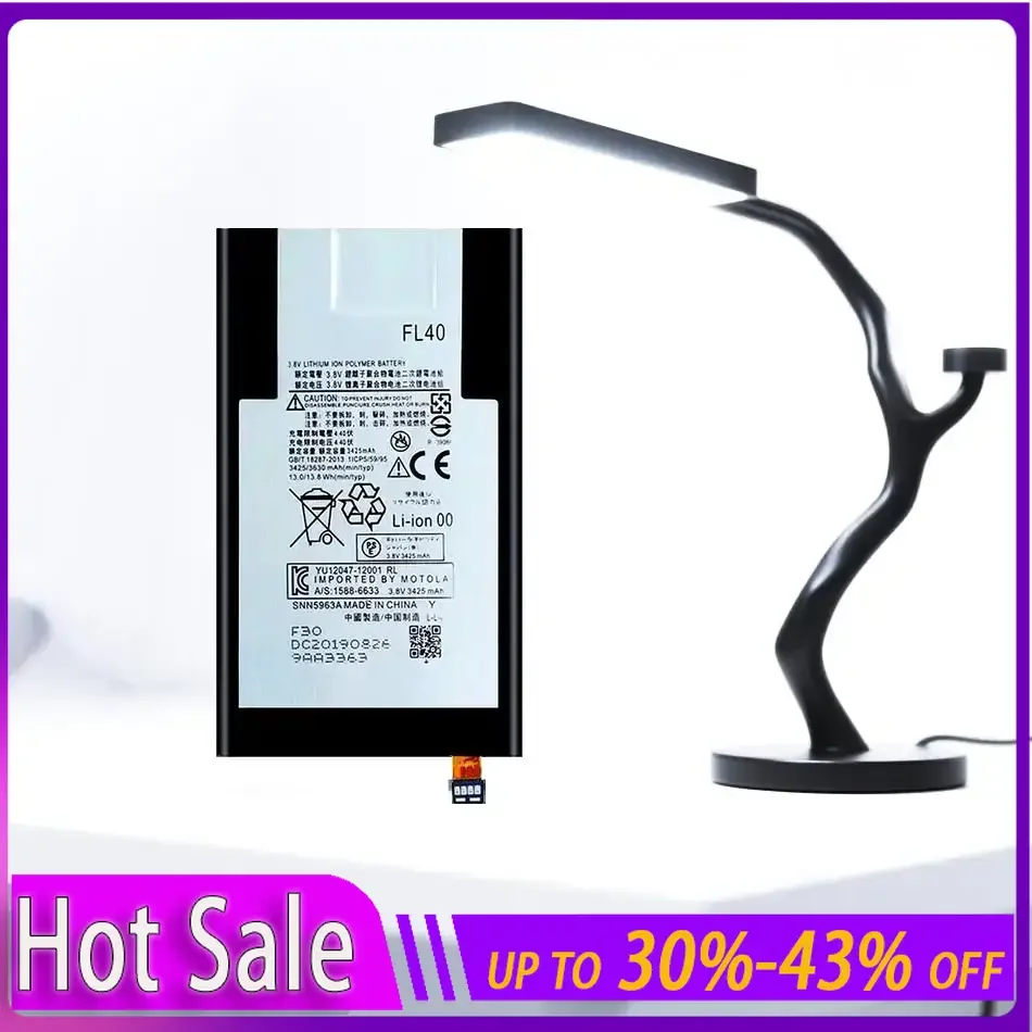 Аккумулятор мобильного телефона FL40 3630 мАч для Motorola Moto X 3A Play Dual XT1543 XT1544 XT1560 XT1561 XT1562 XT1563 XT1565
