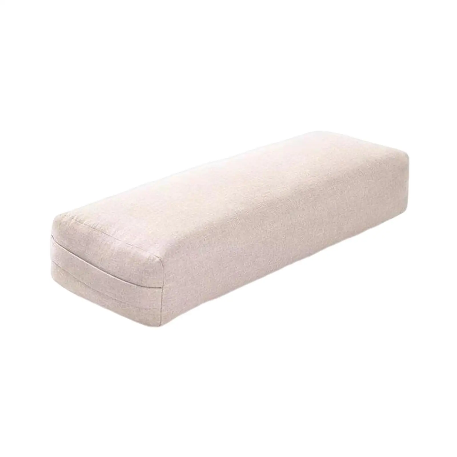 Professional Yoga Bolster Yoga Equipment Removable Washable Cover High Elastic with Carry Handle Yoga Pillow for Support Legs