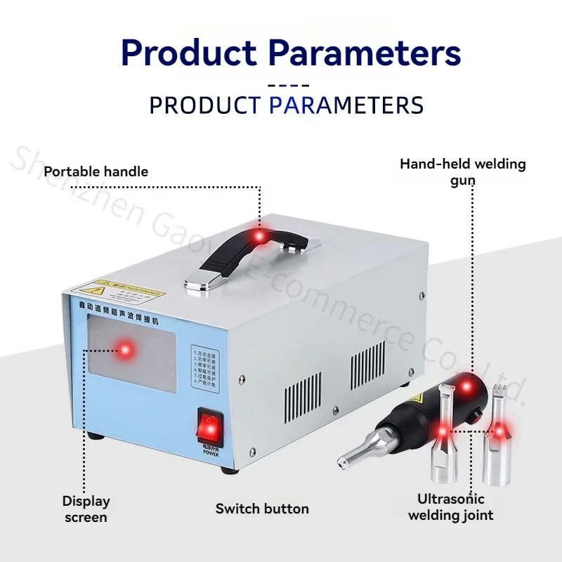

Handheld 2000W 220v Ultrasonic Spot Welder Welding Machine with Cloth Plastic Welding Car Interior Door Panel Modified Welding