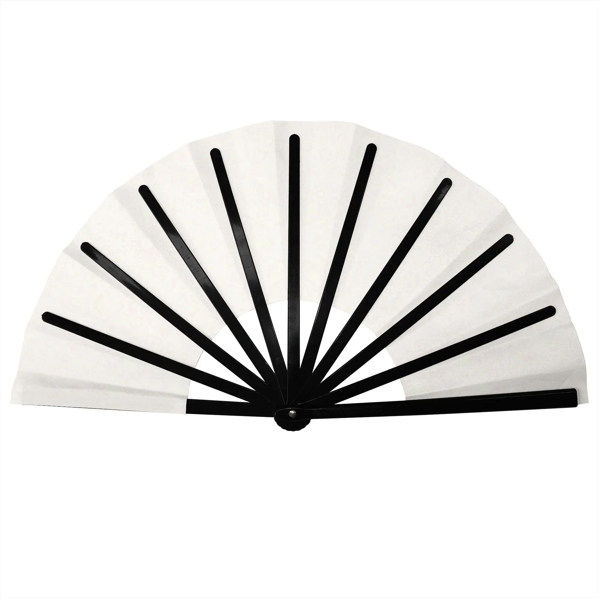 Bohemian style Mandala  Stylish Hand Fan Women Kaleidoscope Design Printed Polyester Fan  Aesthetic For Wedding Party Gift