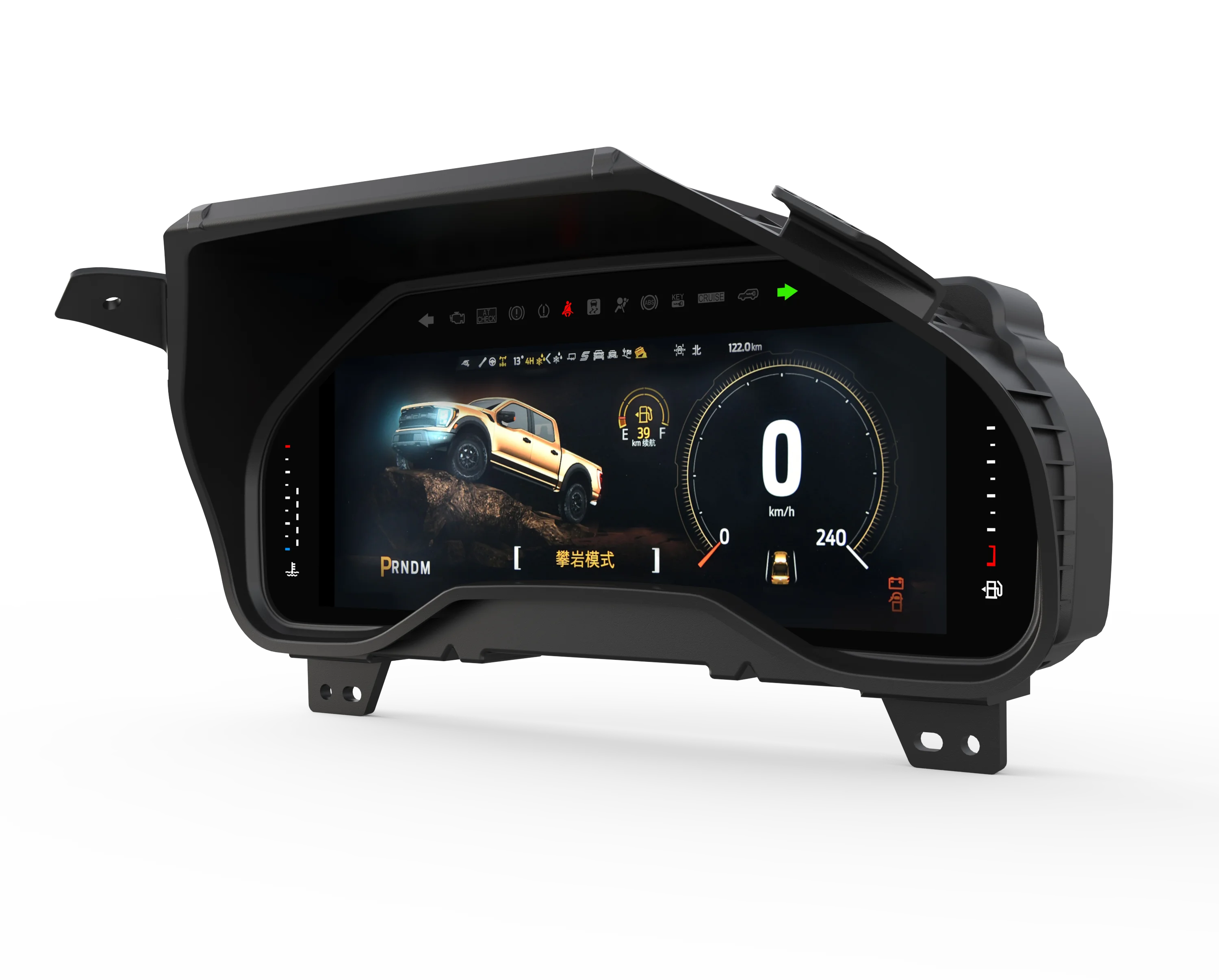 

ZXY 12.3 Inch Car LCD Digital Cluster for 2014-2019 Ford F150 Original LCD Stereo Virtual Speedometers Dashboard Player