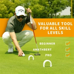 Golf Putter Trainer, Putting Hole Cup, 3 Sizes 54mm 77mm 100mm, Acrylic Material, In/outdoor Practice Holes, Vision Aide Putting