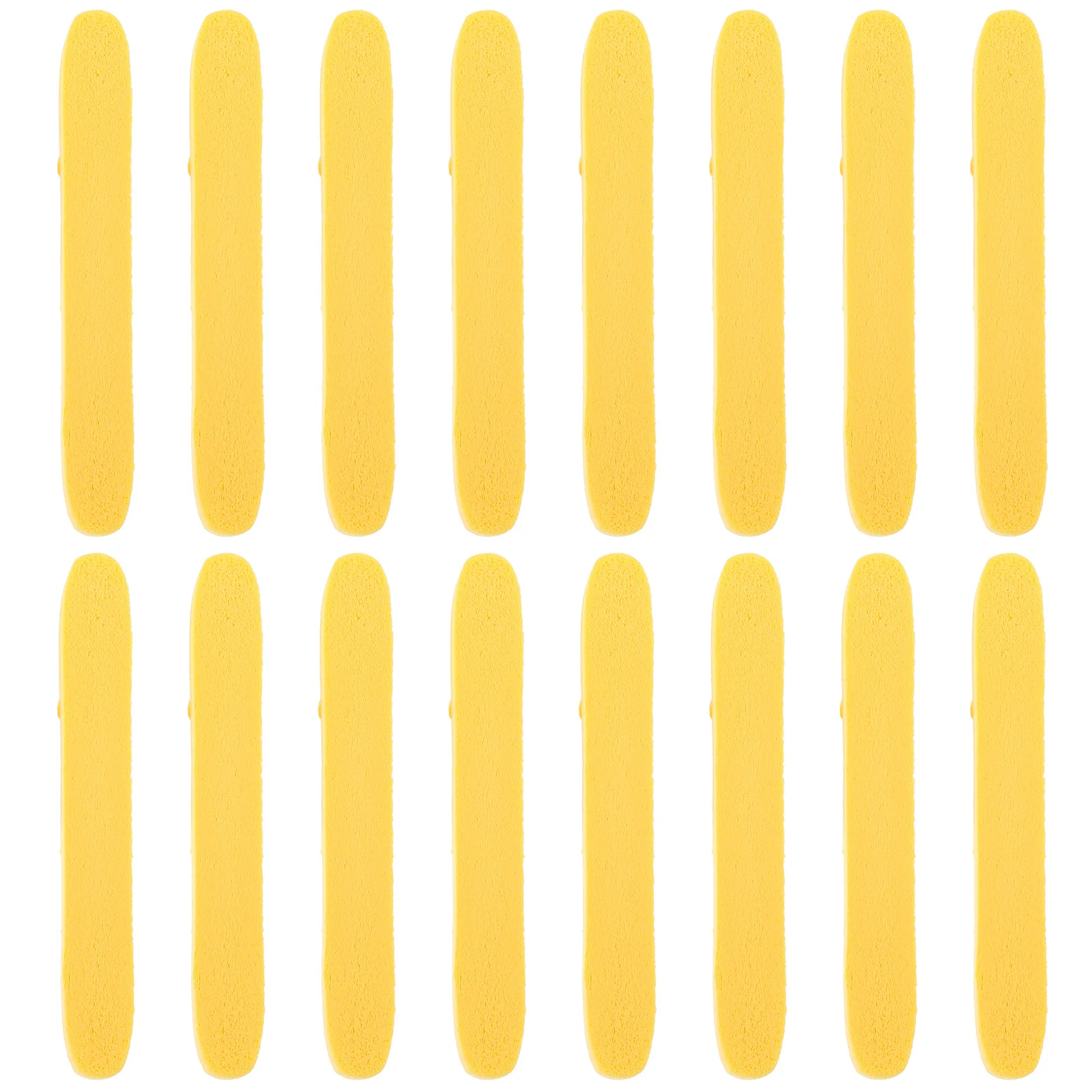 50 Stück komprimierte Gesichtsschwämme, natürliche gelbe Schwämme zur Make-up-Entfernung, Gesichtsreinigung, Peeling-Pads