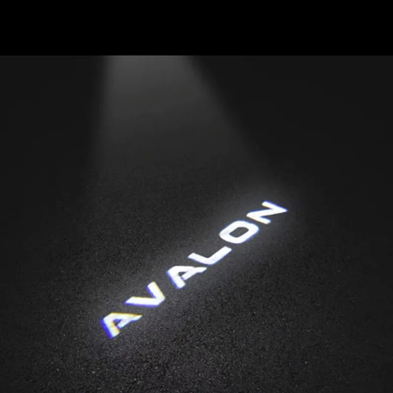 2PCS For Avalon 2013 2014 2015 2016 2017 2018 2019 LED Car Door Welcome Light Ghost Shadow Courtesy Lamp Accessories